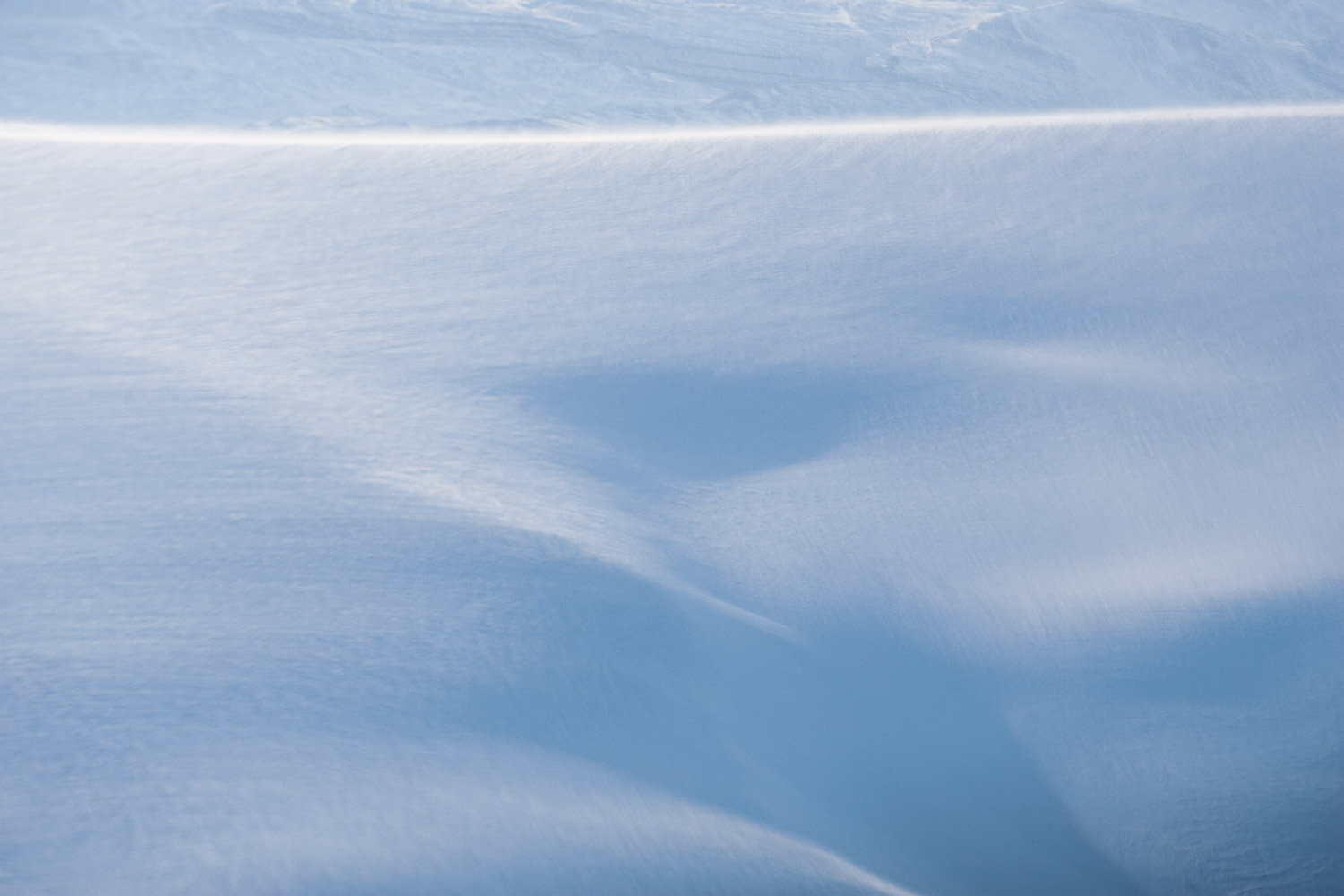 Aerial photo of mountain ridge on Ellesmere Island, High Arctic, Canada, Op NUNALIVUT 2008.